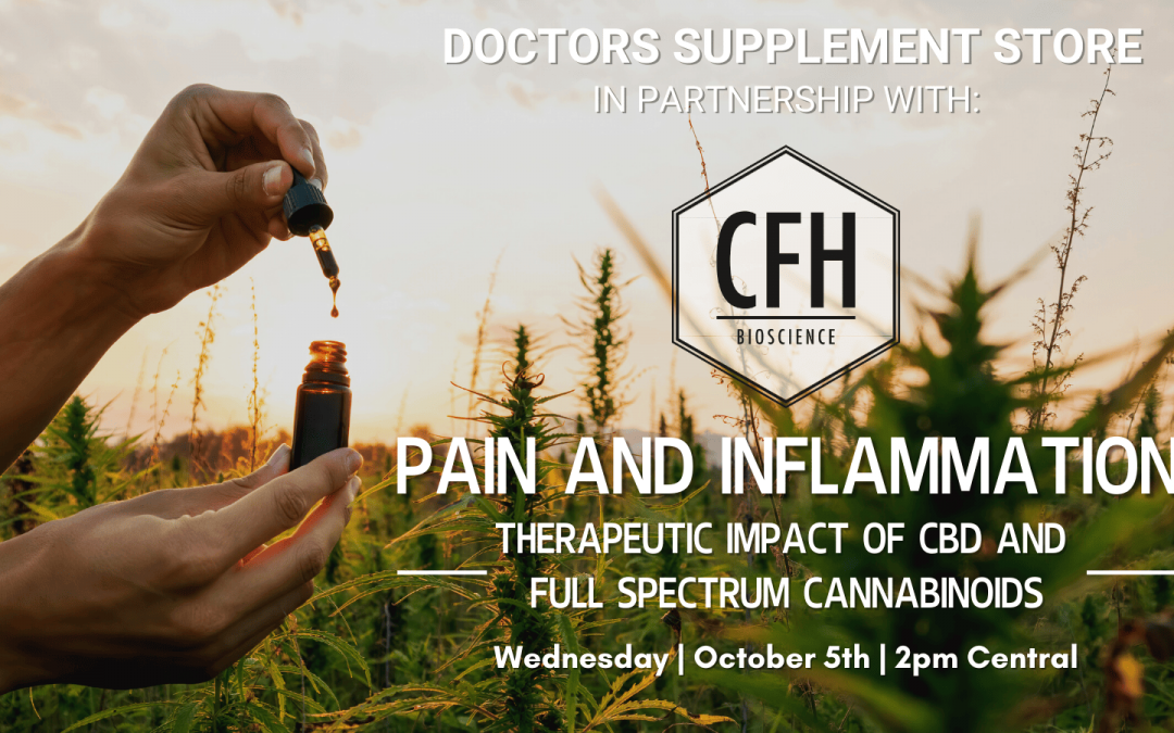 Pain & Inflammation: Therapeutic Impact of CBD and Full Spectrum Cannabinoids