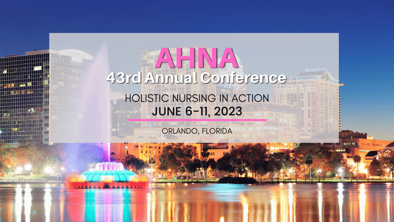 AHNA Holistic Nursing In Action Conference 2023 | Doctors Supplement Store